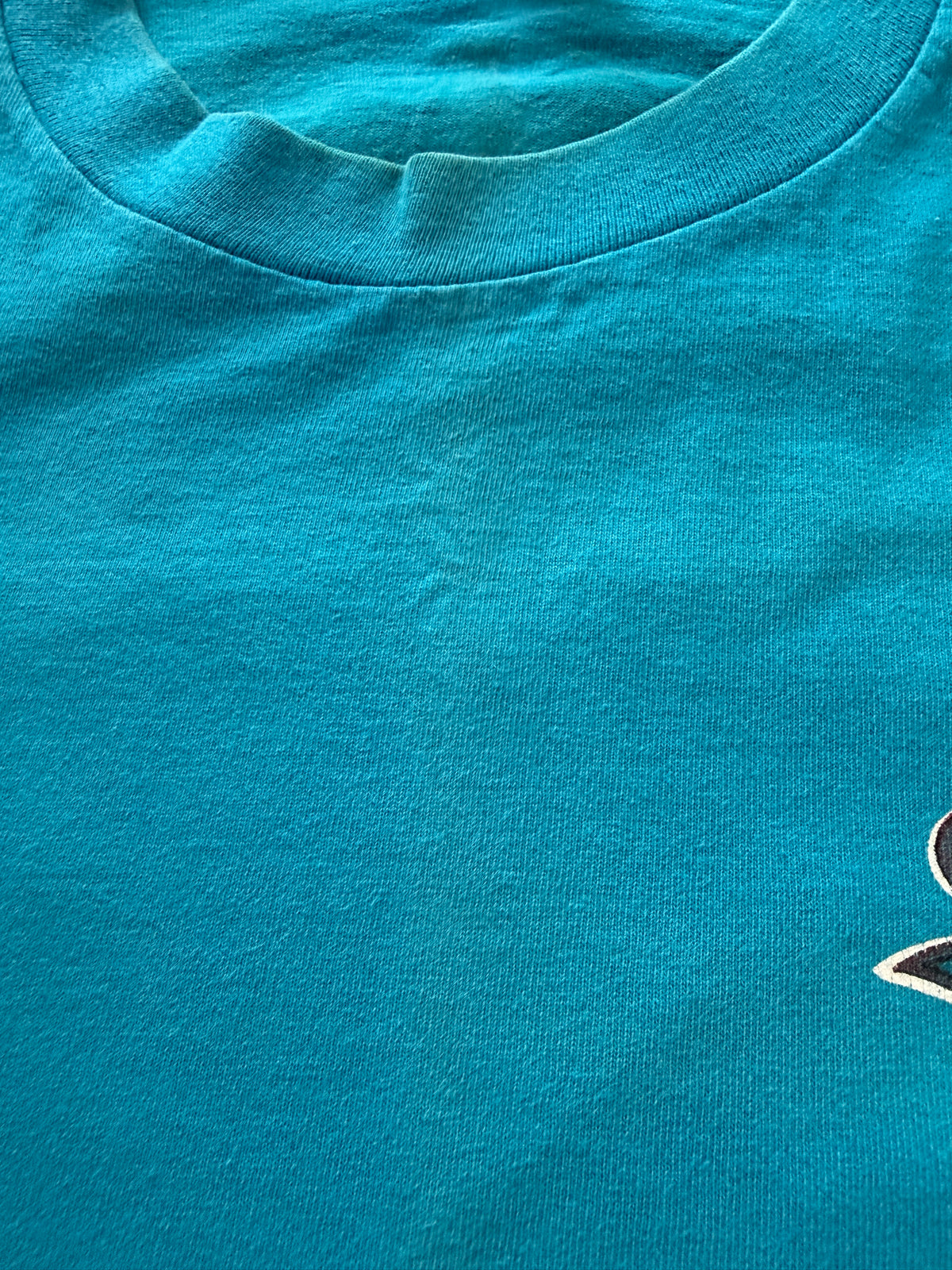 Vintage 1993 Bugs Bunny American Classic Graphic Tee Anvil XL Teal