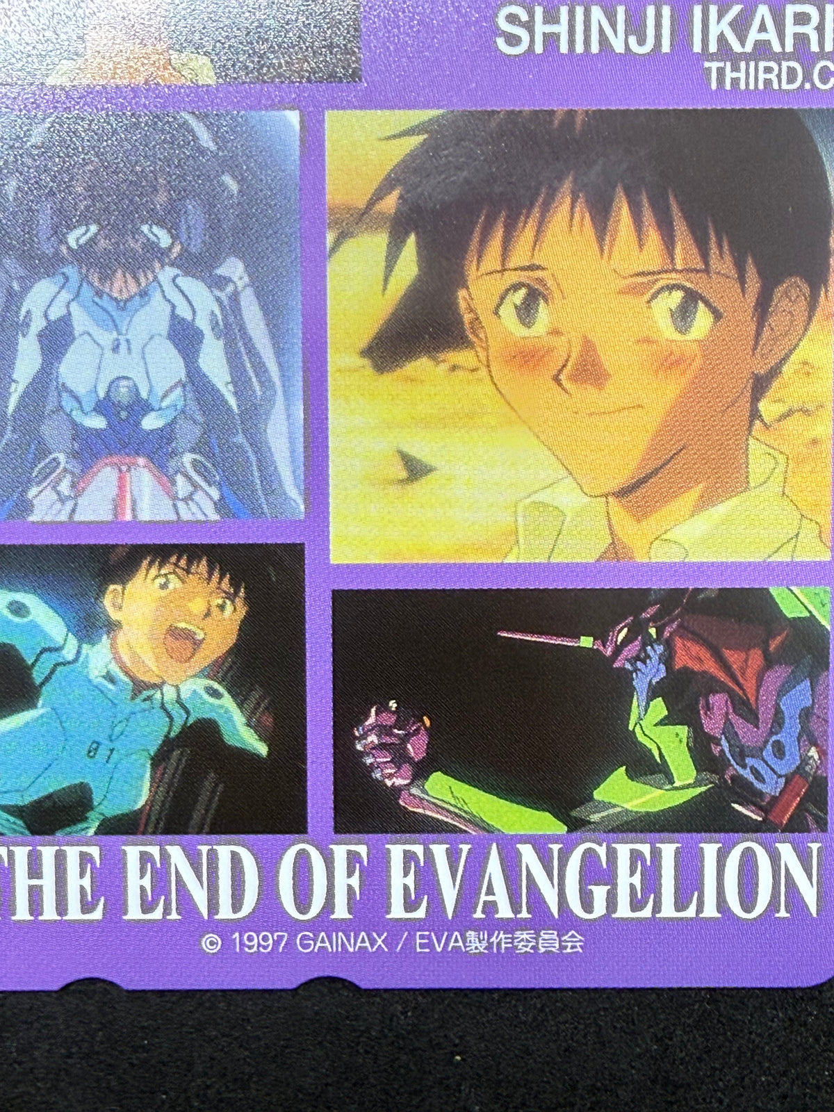 End of Evangelion Shinji Ikari telephone card