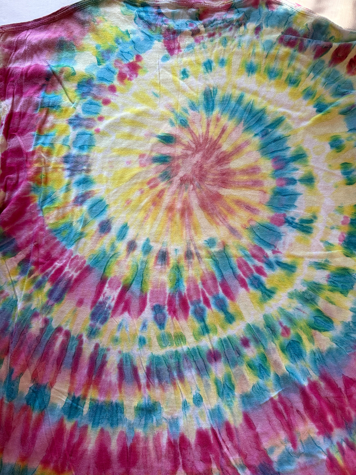 Vintage Mickey Mouse Face Tie Dye Tee Mickey Unlimited L