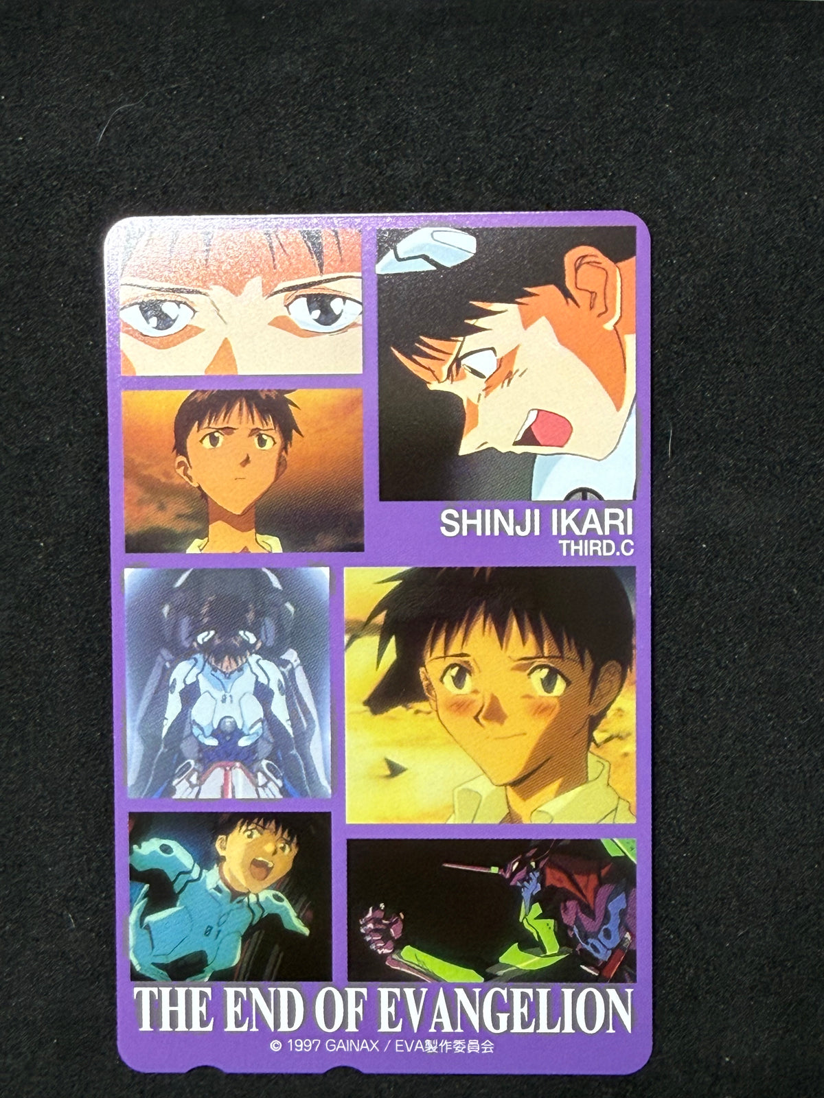 End of Evangelion Shinji Ikari telephone card