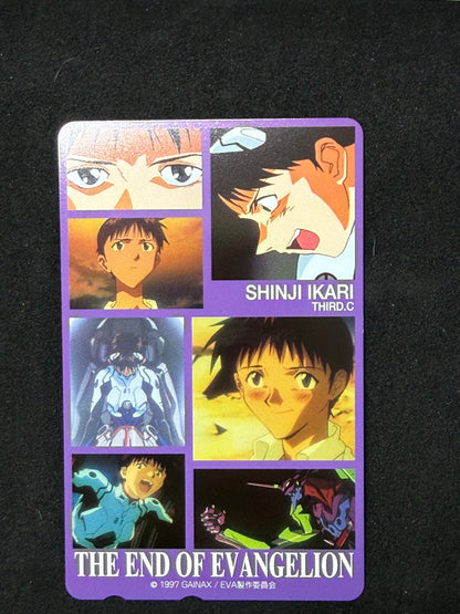 End of Evangelion Shinji Ikari telephone card