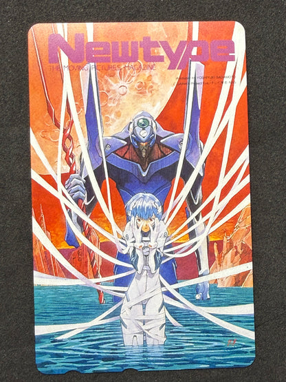 Newtype Evangelion Rei Ayanami telephone card