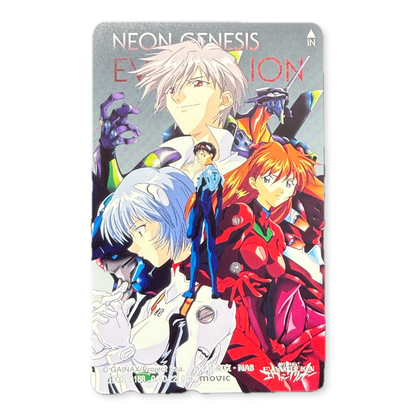 Evangelion Kaworu Rei Asuka Shinji telephone card