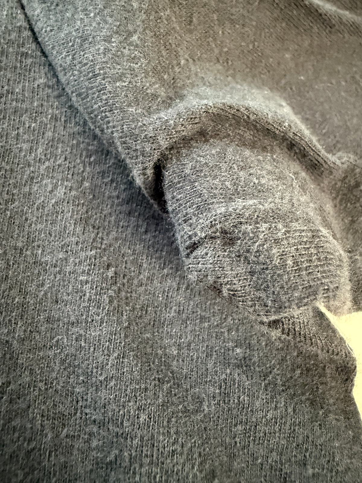 Vintage Mickey & Co Do It Long Sleeve Mock Neck Tee J.G. Hook L Faded Black