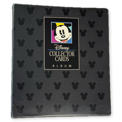Vintage Disney Collector Cards Album Impel Binder 24 Pages
