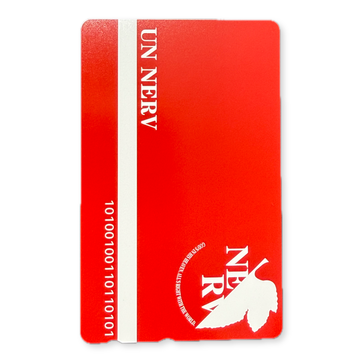 Evangelion UN NERV red telephone card