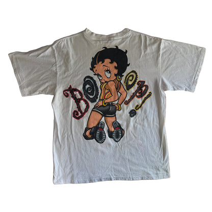 Vintage Betty Boop Boop-Oop-a-Doop glitter back print