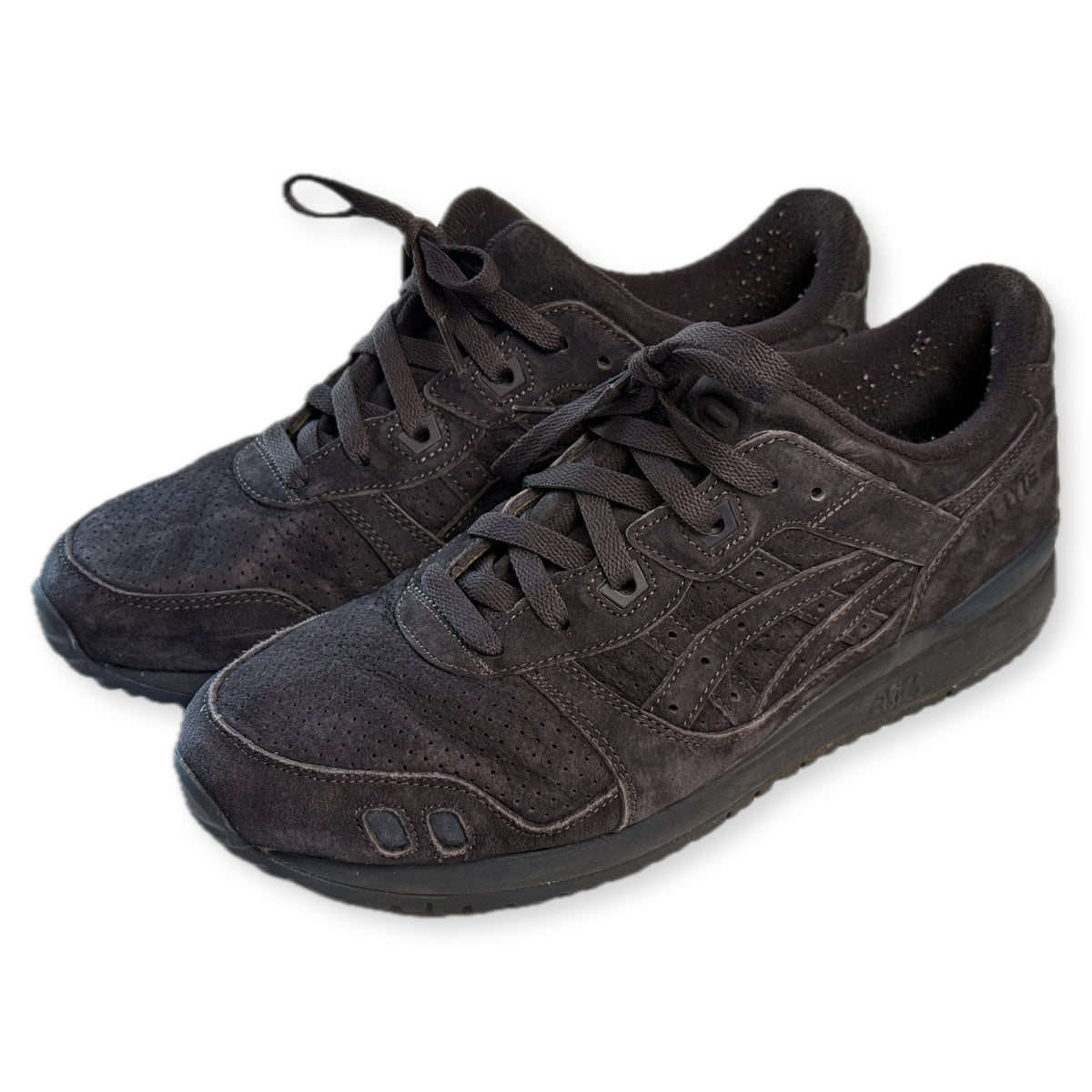 Asics x Kith Ronnie Fieg Gel-Lyte III Battleship Grey Suede US 10.5 1201A224-400