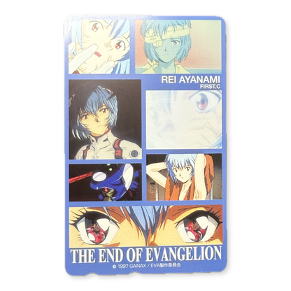 End of Evangelion Rei Ayanami telephone card