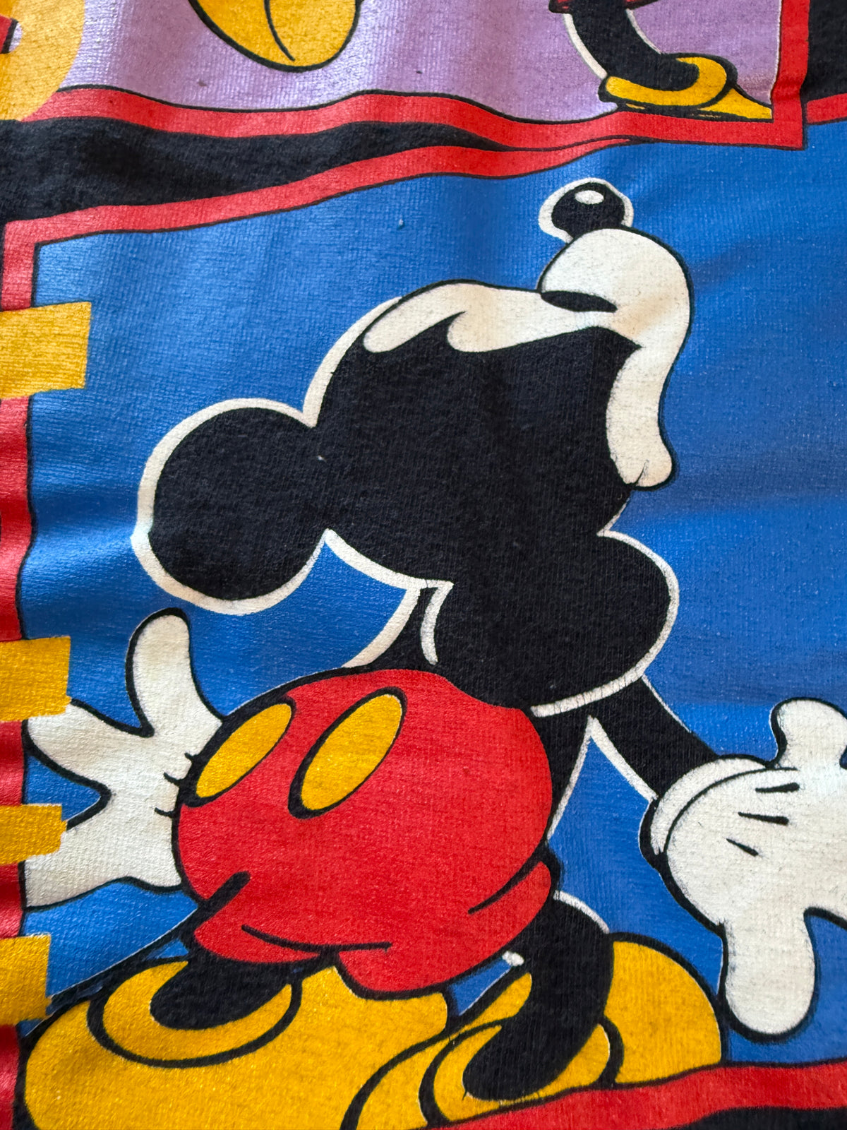Vintage Mickey & Co Do It Long Sleeve Mock Neck Tee J.G. Hook L Faded Black
