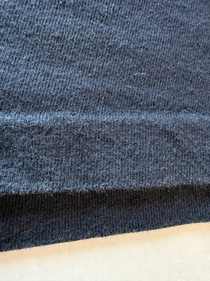 Vintage Mickey & Co Do It Long Sleeve Mock Neck Tee J.G. Hook L Faded Black