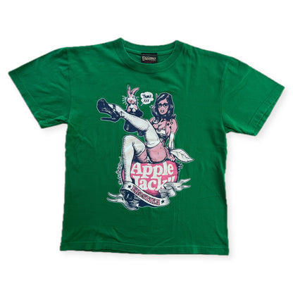 Erostika Apple Jack tee front, white background