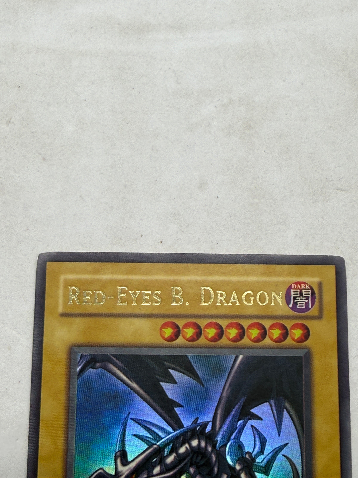 Yu-Gi-Oh Red-Eyes B. Dragon SDJ-001 Card