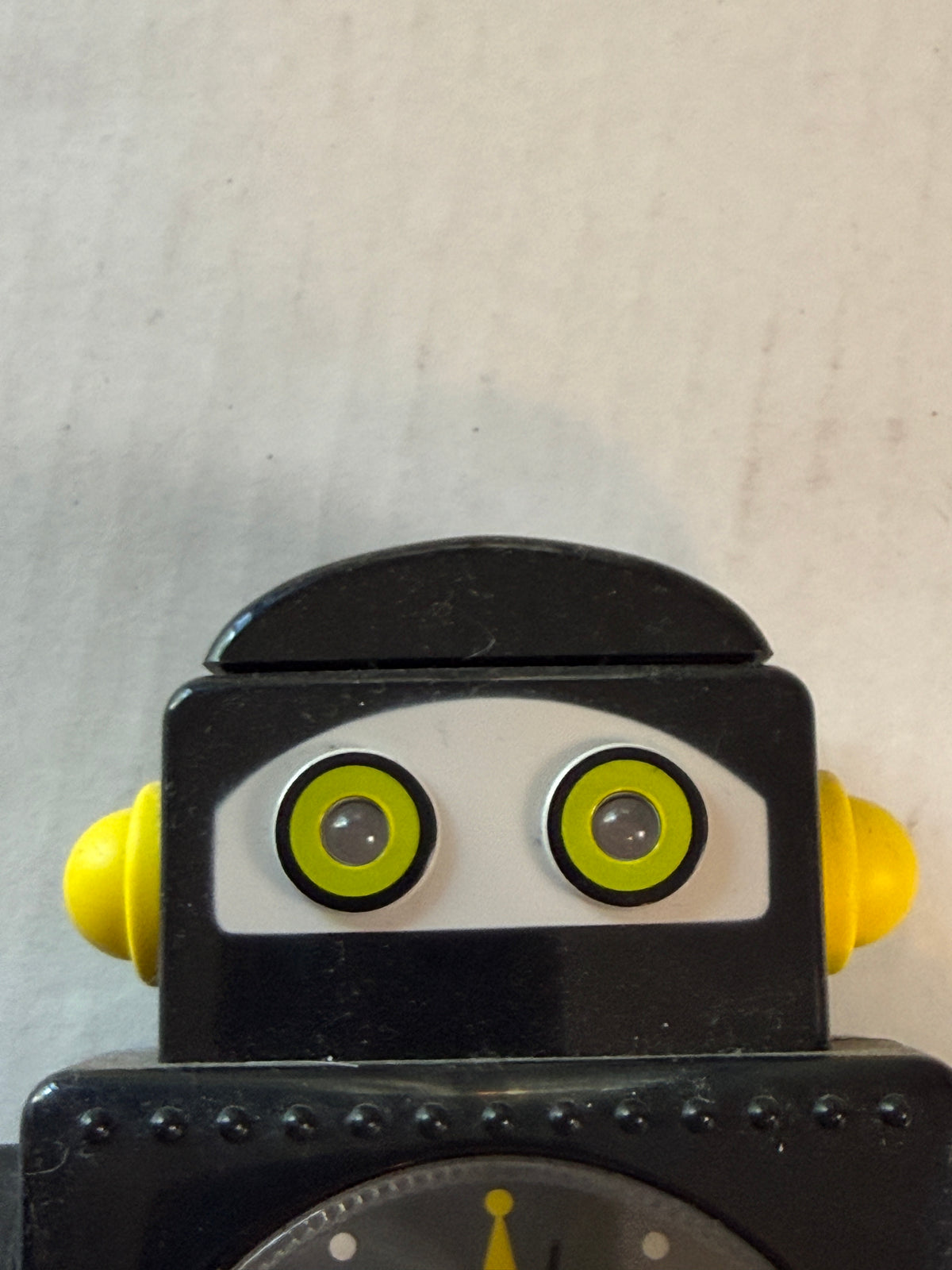TAPAS Gear Atelier Robot Alarm Clock Black Yellow