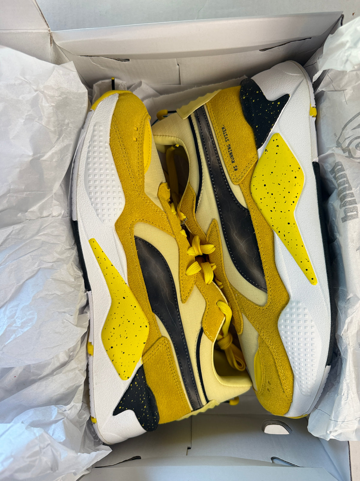 Puma x Pokemon RS-X Pikachu Sneakers Red US 12 389541 01