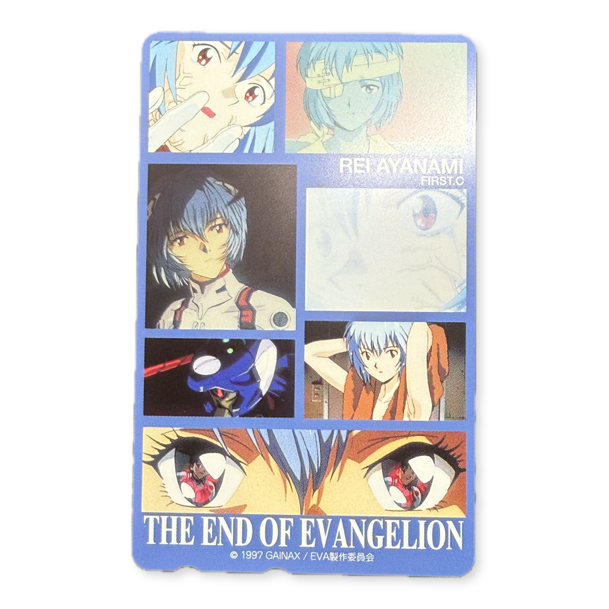 End of Evangelion Rei Ayanami telephone card