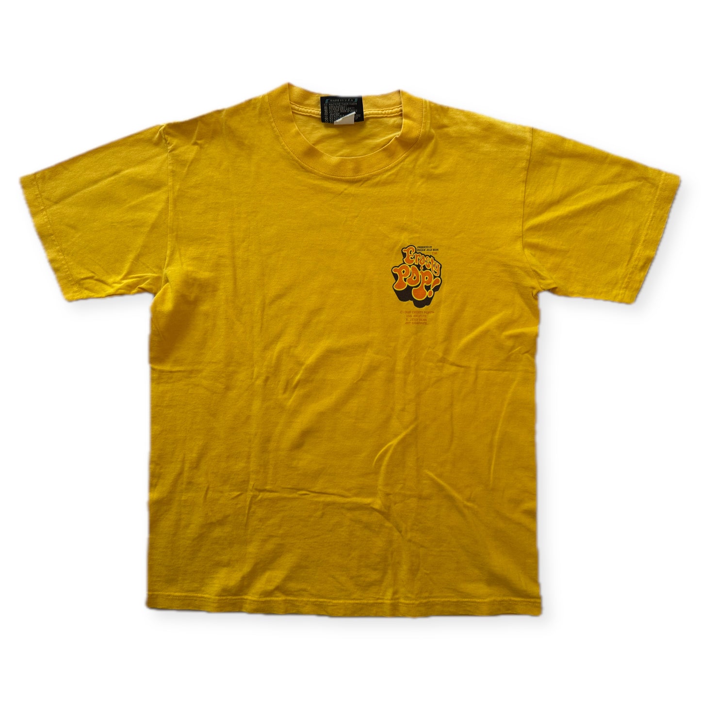 Erosty Pop tee front, white background