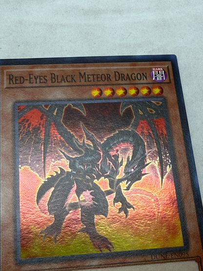 Yu-Gi-Oh Red-Eyes Black Meteor Dragon 1st Edition Card