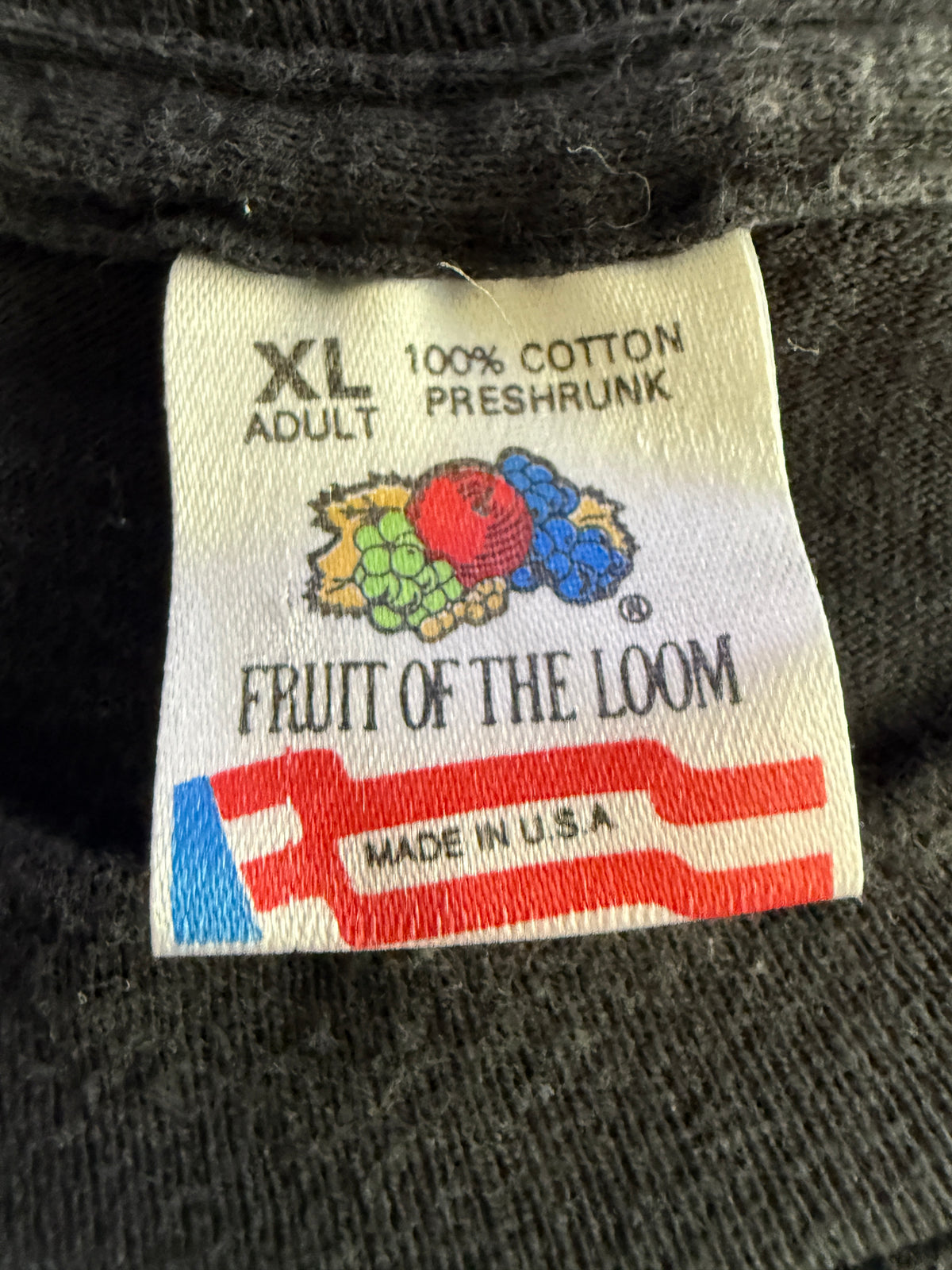 Vintage 1994 Cold Blooded Werewolf Graphic Tee Fruit of the Loom XL Black