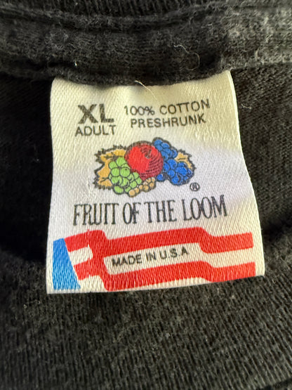 Vintage 1994 Cold Blooded Werewolf Graphic Tee Fruit of the Loom XL Black