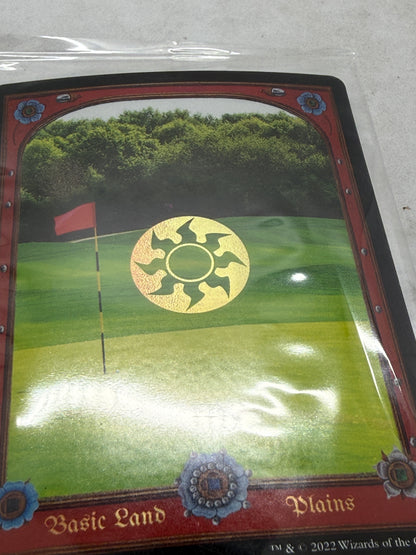 Magic the Gathering Secret Lair x MSCHF Plains 670 Card