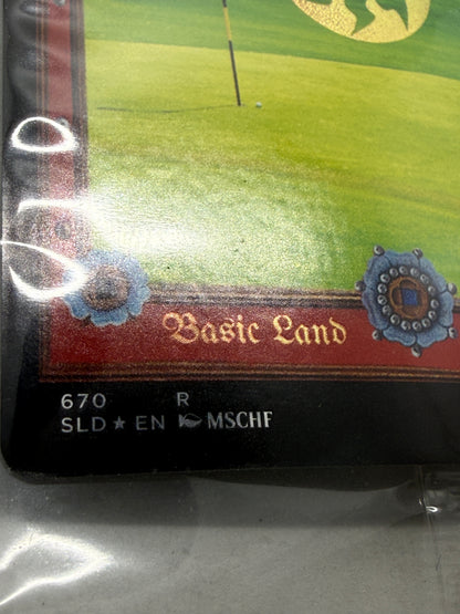 Magic the Gathering Secret Lair x MSCHF Plains 670 Card