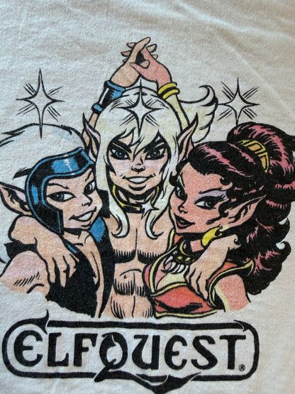 Vintage Elfquest Graphic Tee Navy Ringer