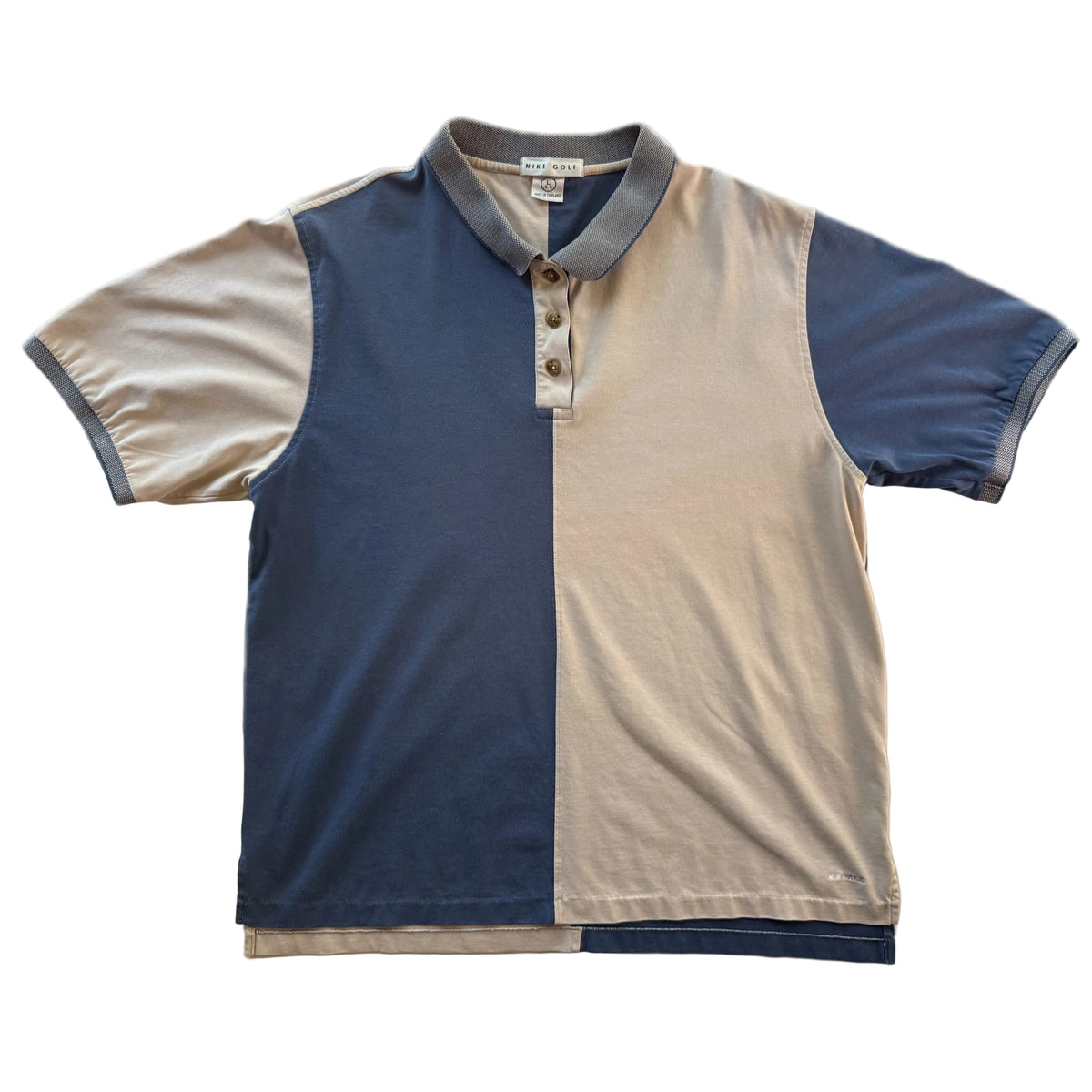 Nike Golf color block polo front, white background