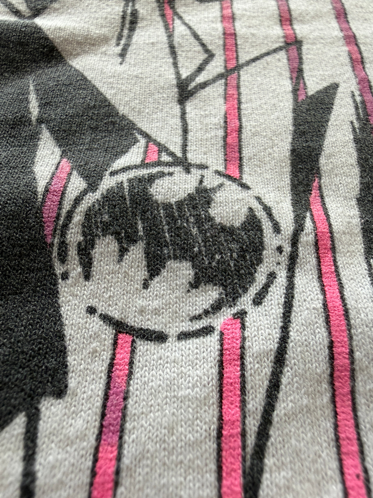 Vintage Joker HA HA Graphic Tee Velva Sheen XL White Single Stitch