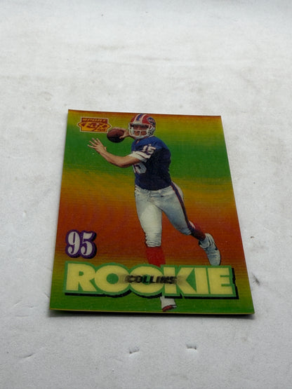 1995 Sportflix Kerry Collins Rookie 131 Pinnacle Card
