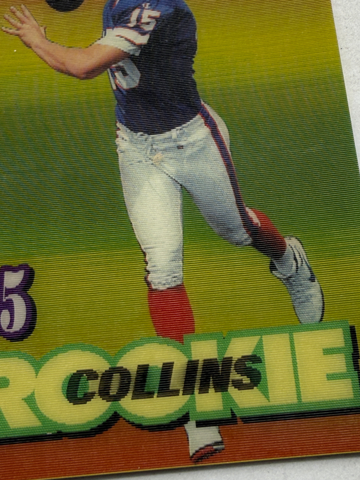 1995 Sportflix Kerry Collins Rookie 131 Pinnacle Card