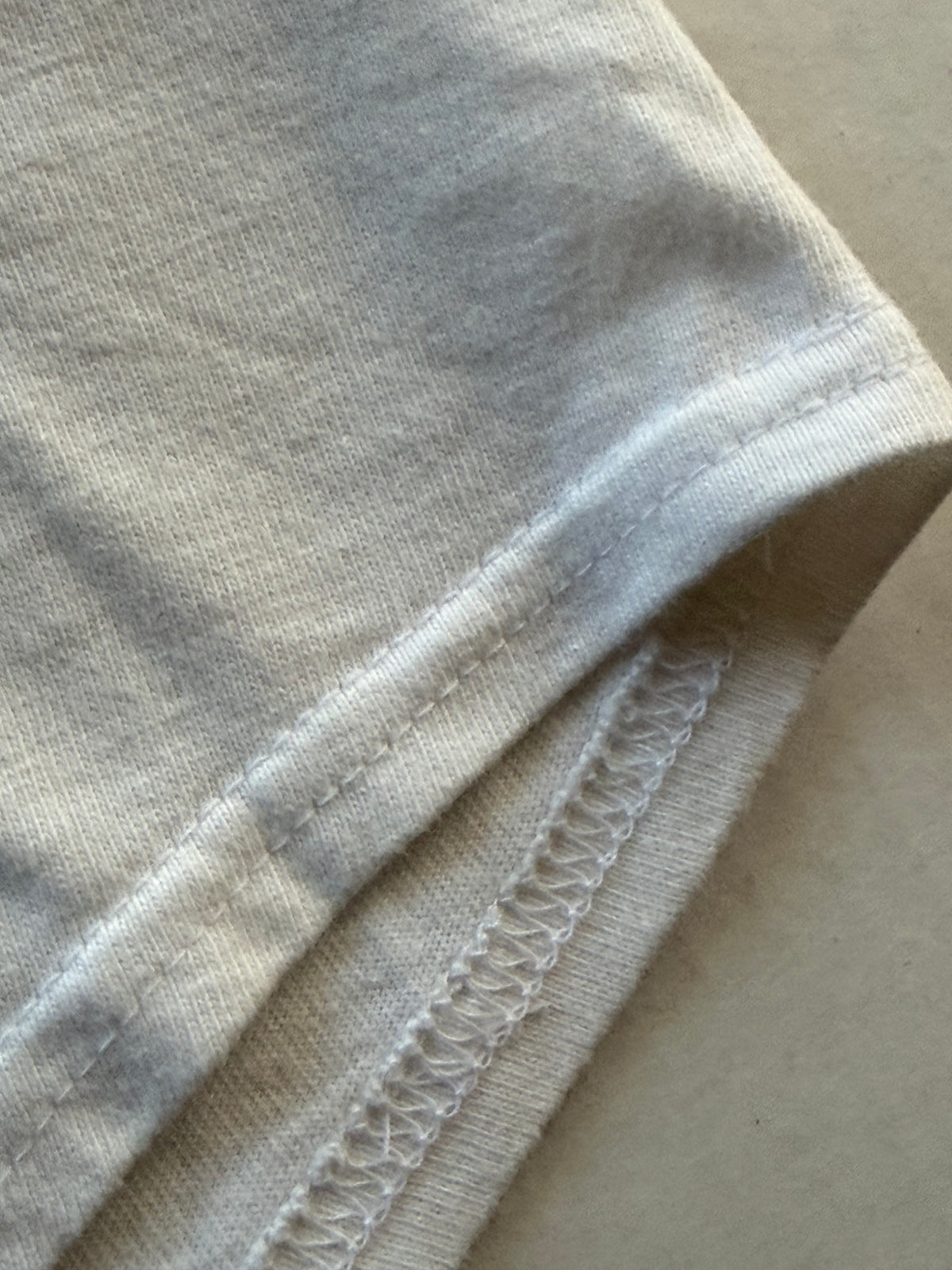 Evangelion Rei raglan tee hem detail