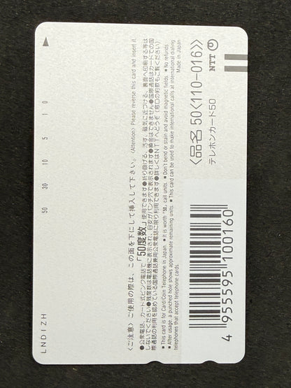 End of Evangelion Rei Ayanami green landscape telephone card