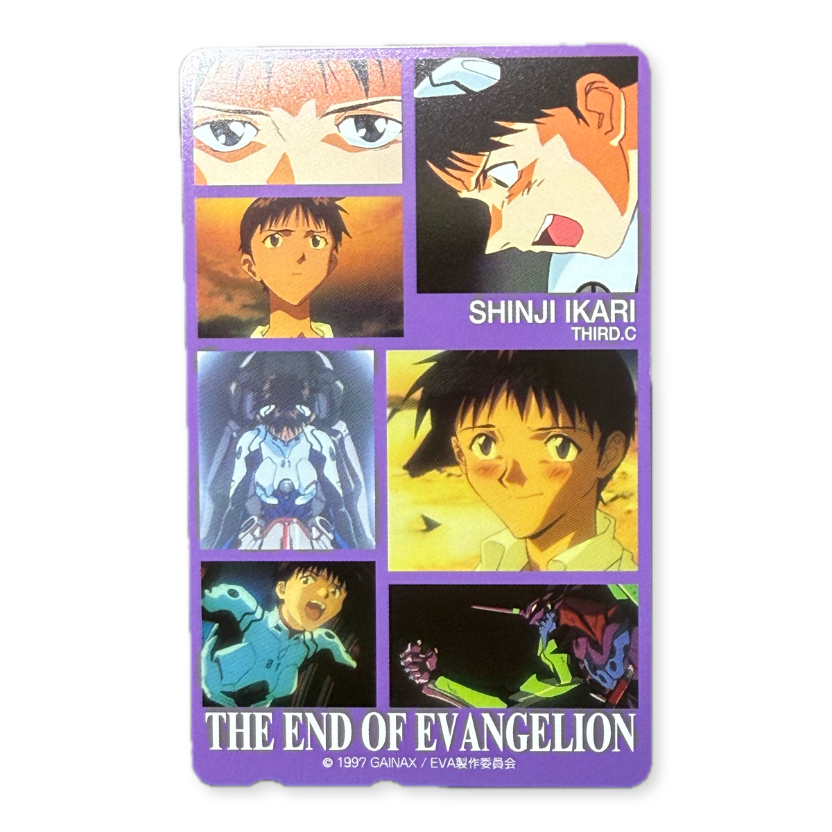 End of Evangelion Shinji Ikari telephone card