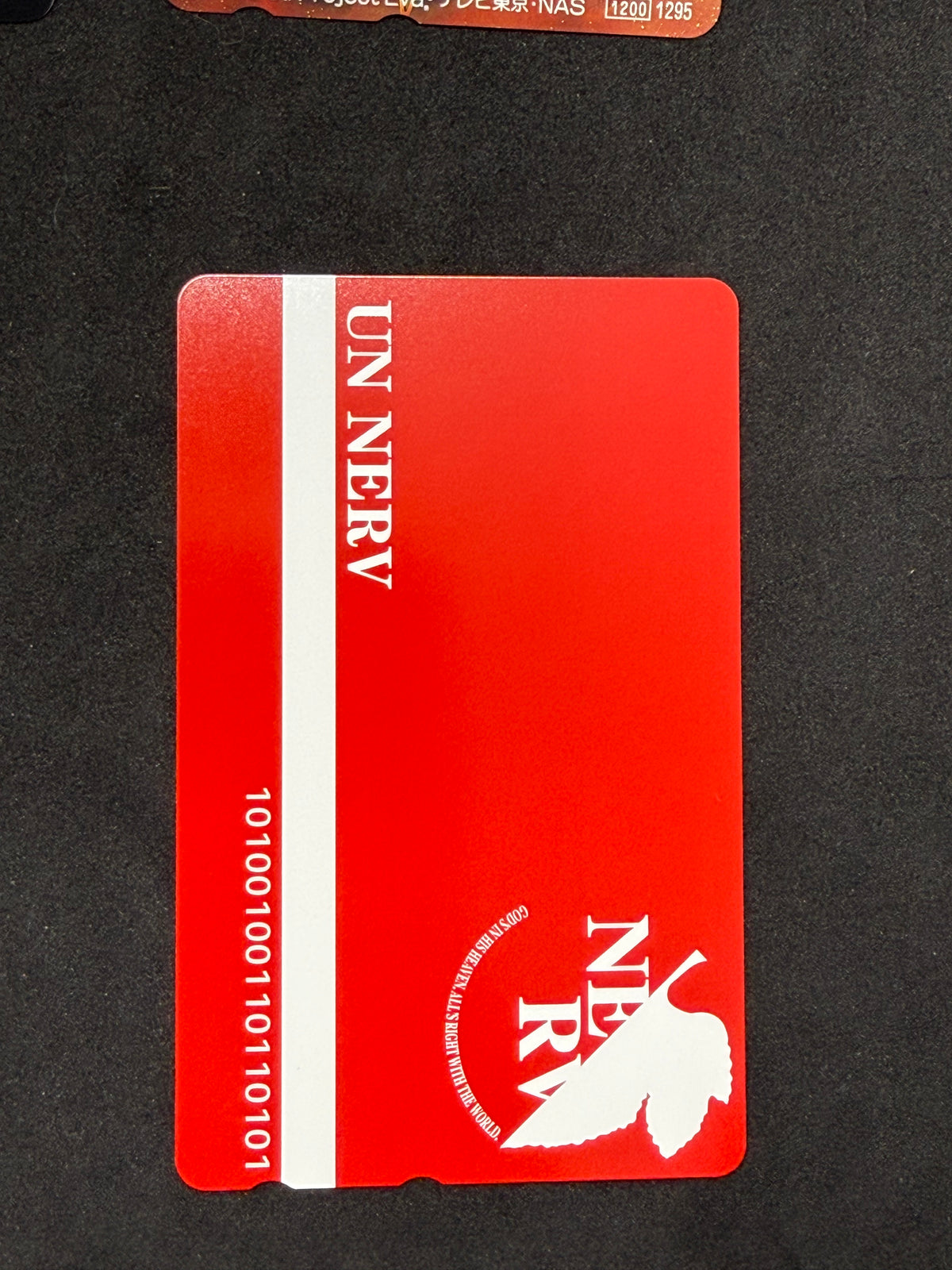 Evangelion UN NERV red telephone card