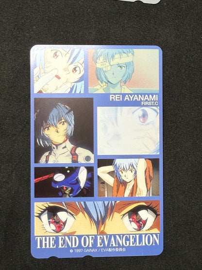 End of Evangelion Rei Ayanami telephone card