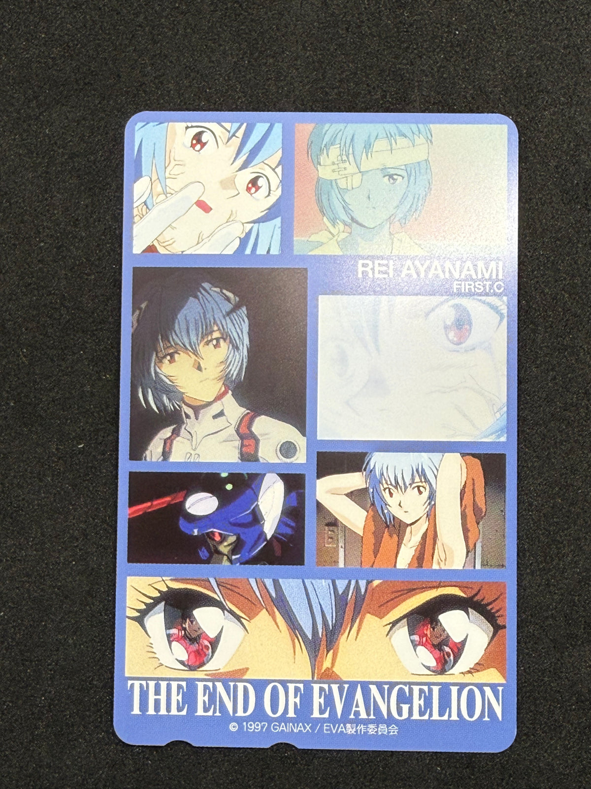 End of Evangelion Rei Ayanami telephone card