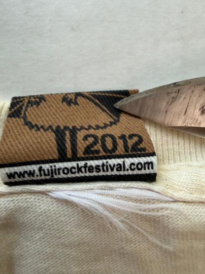 Fuji Rock Festival 2012 woven tag detail