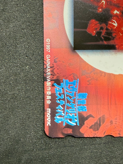 Evangelion Festival telephone card