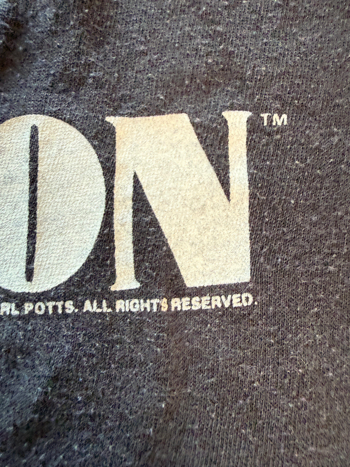 Vintage Alien Legion Epic Comics Carl Potts 1985 Graphic Tee Faded Black