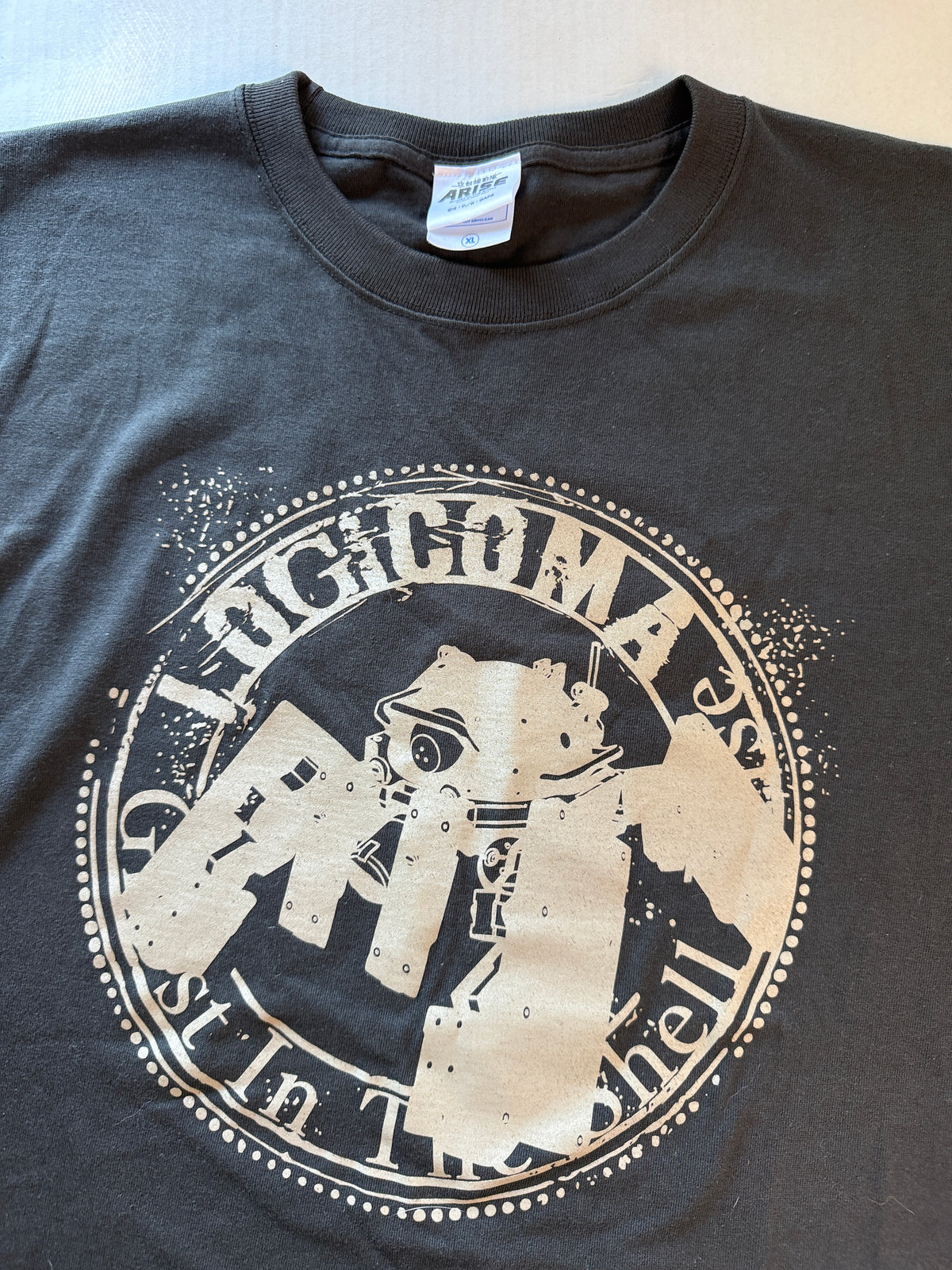 Ghost in the Shell ARISE Logicoma Tee Movic XL Charcoal 2014