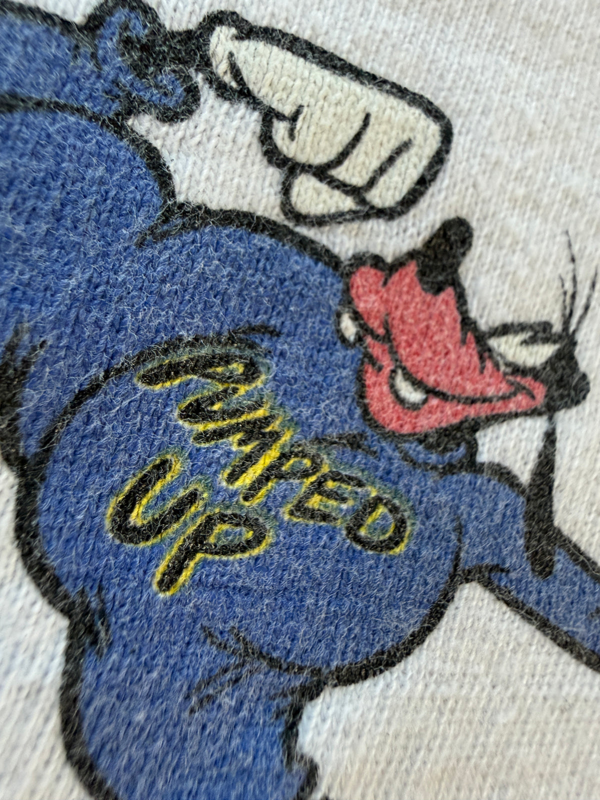 Vintage Goofy's Gym 100% Pumped Graphic Tee Mickey Unlimited XL