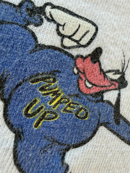 Vintage Goofy's Gym 100% Pumped Graphic Tee Mickey Unlimited XL