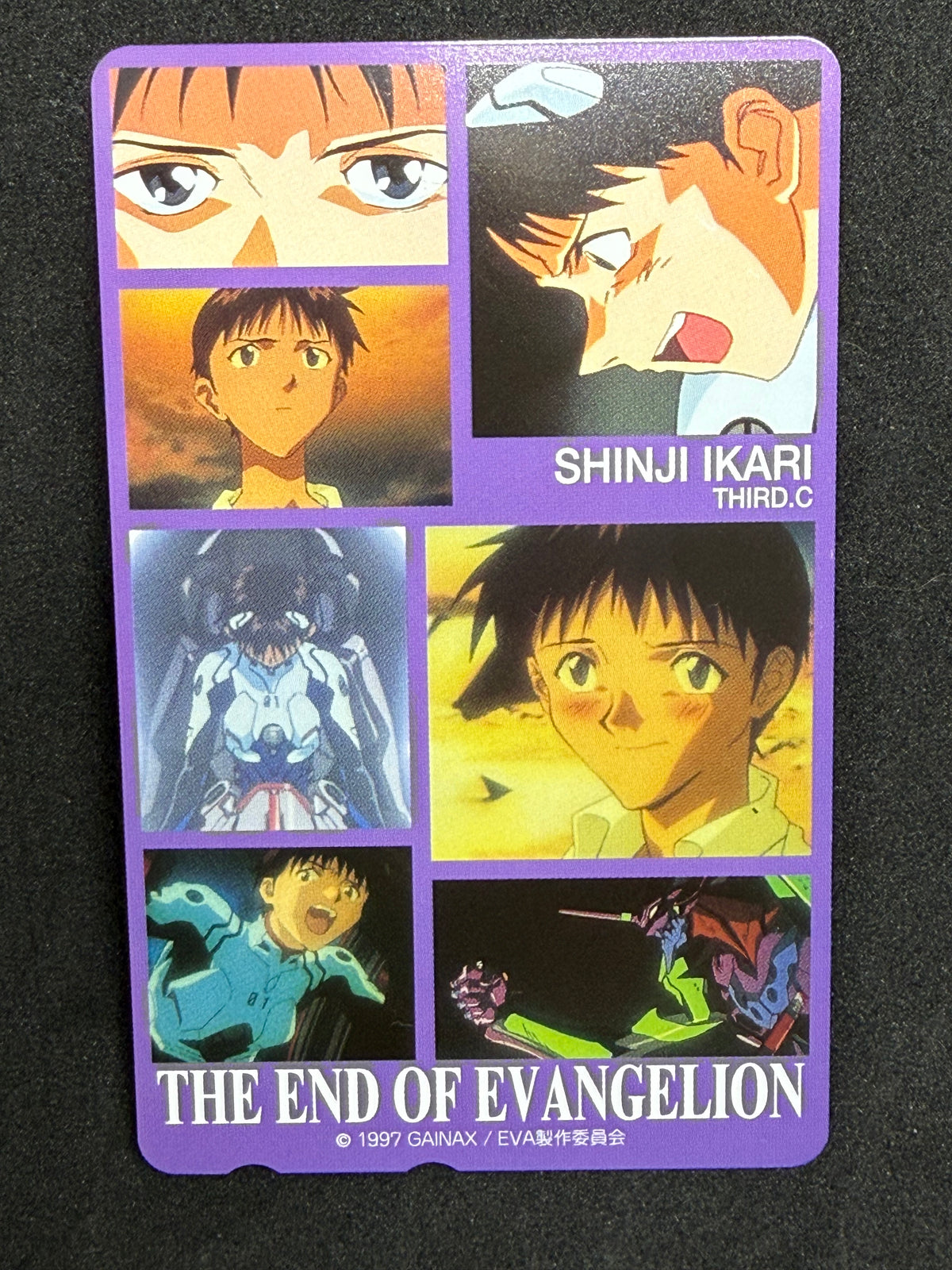 The End of Evangelion Shinji Ikari Third Children Telephone Card
