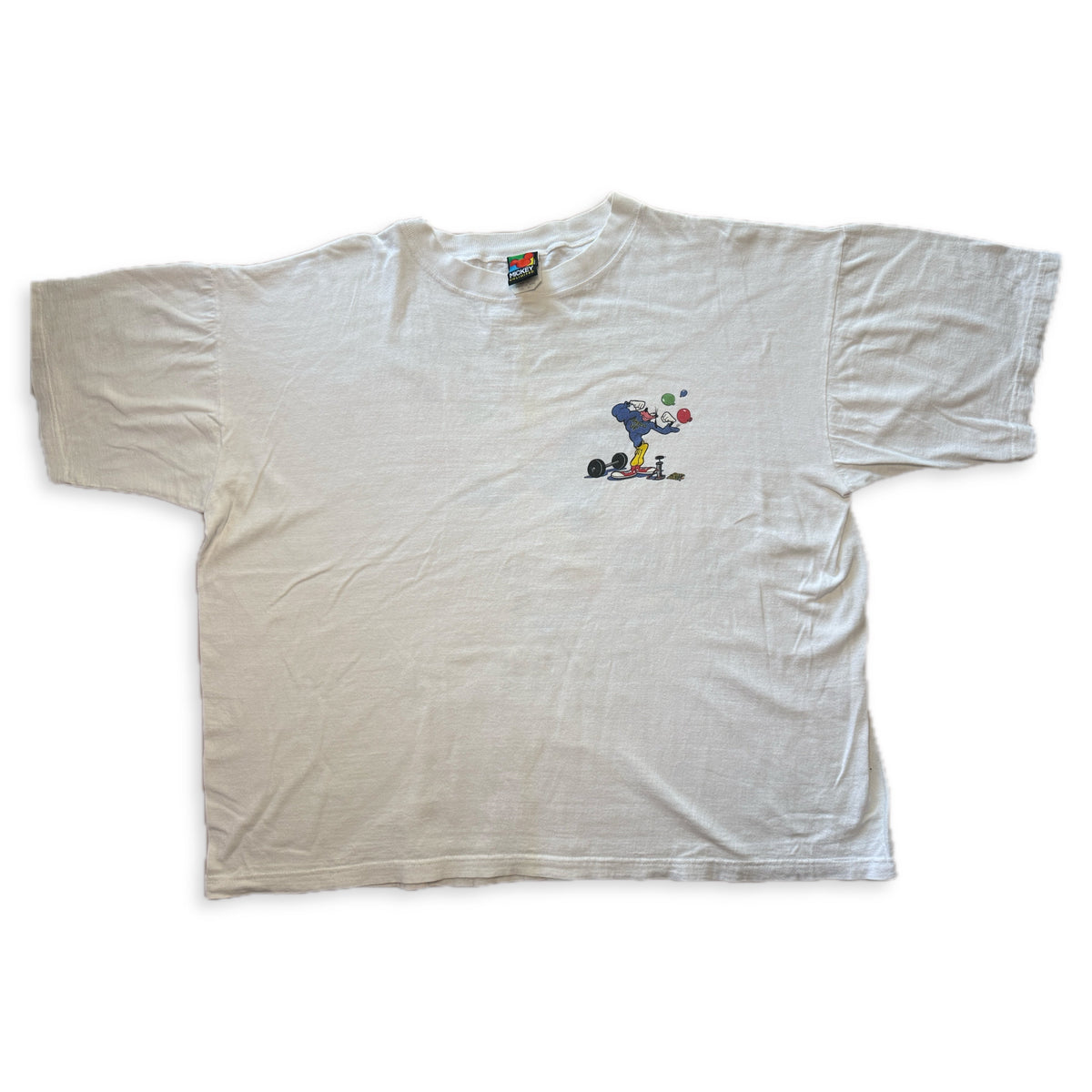 Vintage Goofy's Gym 100% Pumped Graphic Tee Mickey Unlimited XL