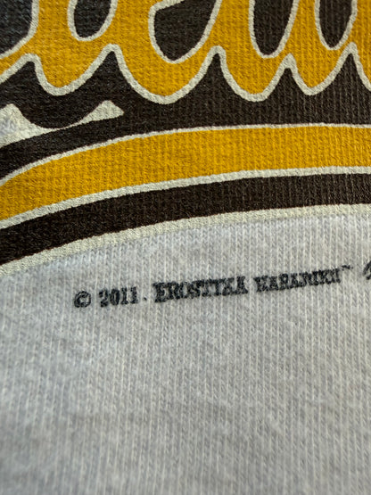 Erostika Devils Cheerleaders tee copyright text detail