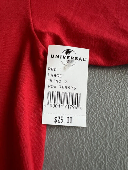 Dr. Seuss Universal Studios Red T Shirt Thing 2 Size Large NWT! - thriftgoblin