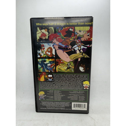 Dragon Half Parts 1 & 2 VHS 1993 Anime Comedy Action Fantasy English Sub ADV - thriftgoblin