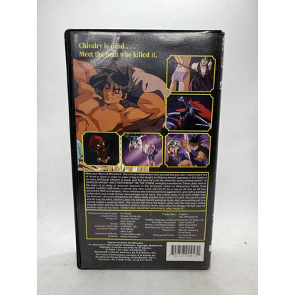 Dragon Knight Another Knight on the Town VHS 1994 ADV Films Tested Anime Retro - thriftgoblin