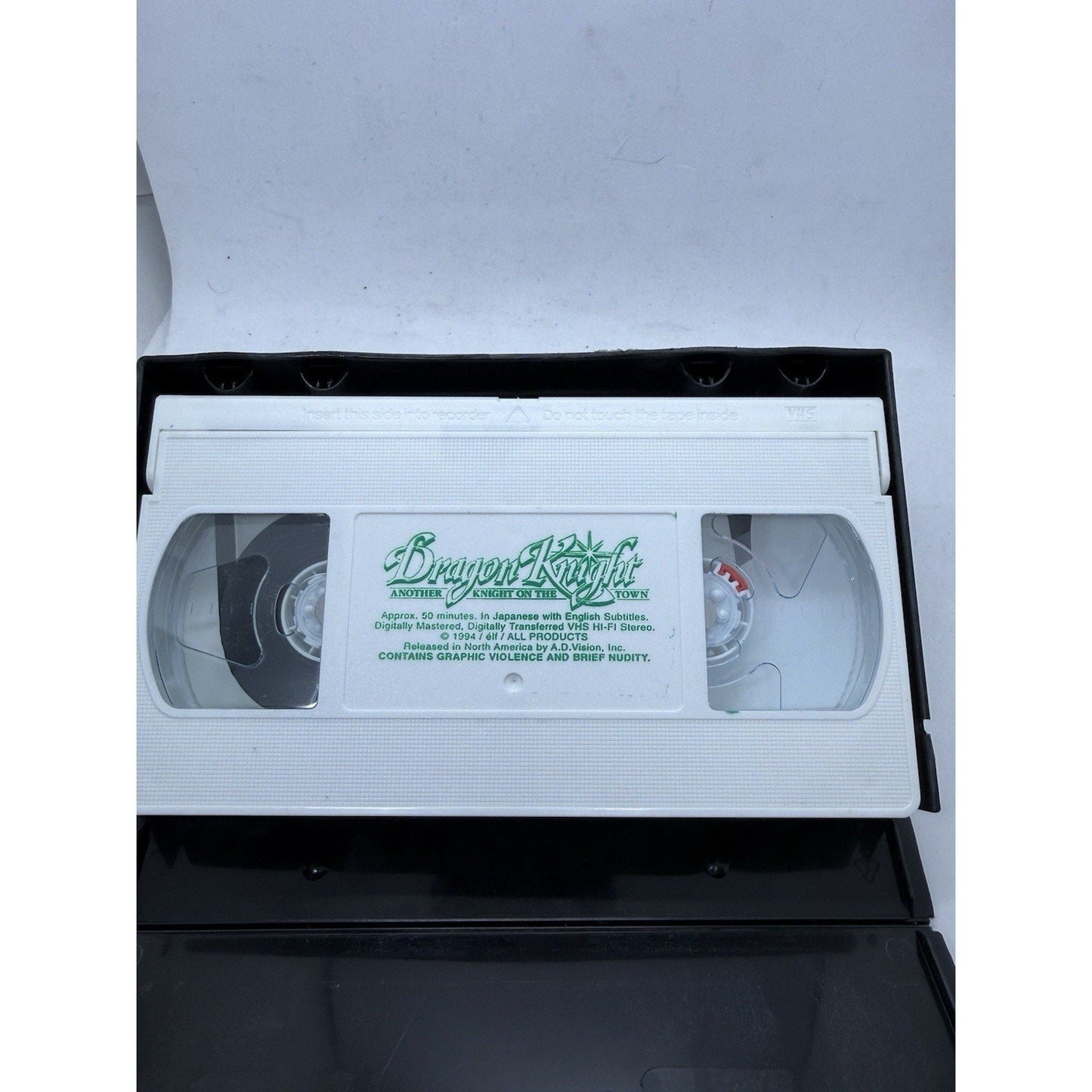 Dragon Knight Another Knight on the Town VHS 1994 ADV Films Tested Anime Retro - thriftgoblin